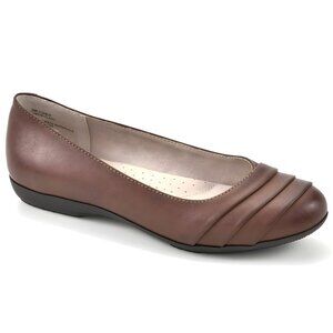 Cliffs by White Mountain Clara Ballet Flats Brown Size 7.5 Comfort Shoes